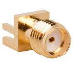 RF Connector SMA PCB End Launch Jack 50 Ohm (Jack, Female & Male) L13.3mm